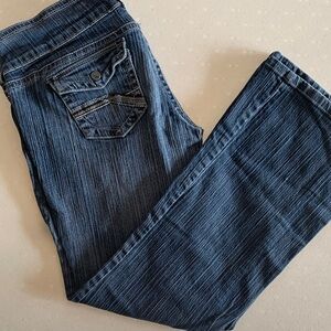Industrial Cotton size 15 Stylish Blue Boot Cut Jeans
